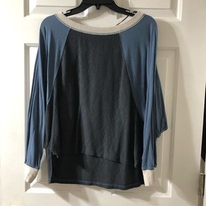 Can oversized long tee. Really cute I just never wear perfect light weight top